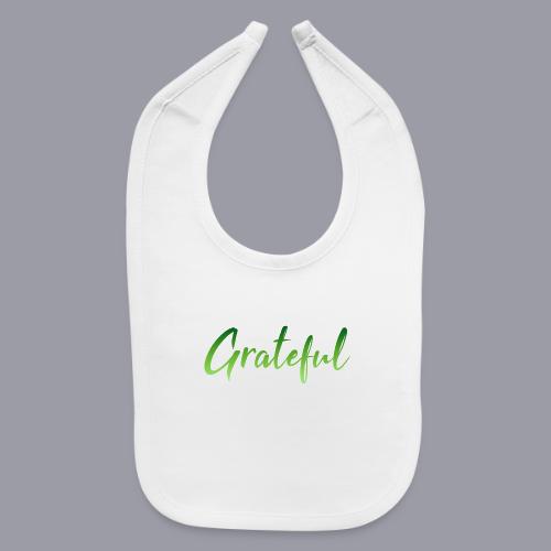 Grateful - Green FINAL 1 - Baby Bib