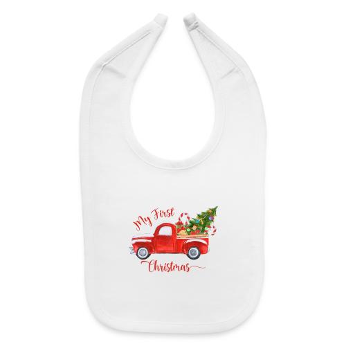 My First Christmas - Baby Bib