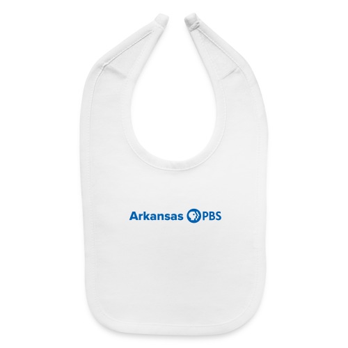 Arkansas PBS blue white - Baby Bib