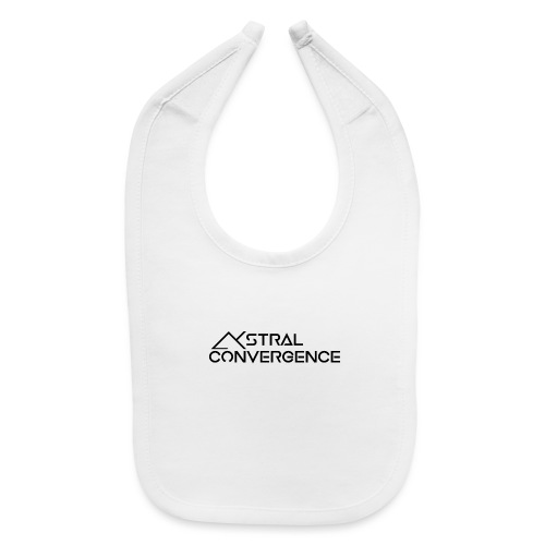 Astral Convergence Lettering - Baby Bib