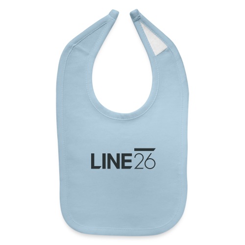 Line26 Logo (Dark Version) - Baby Bib