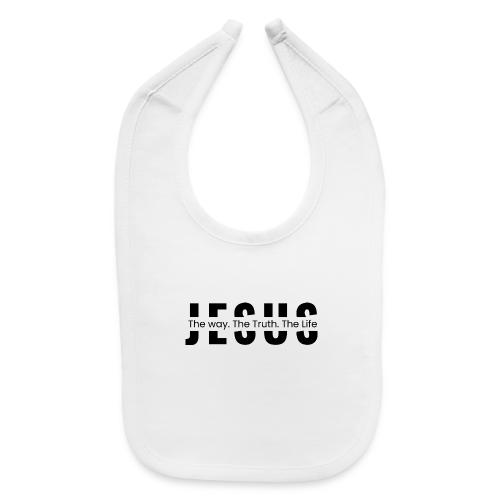 Jesus the Truth and the Life Bible Verse Merch - Baby Bib