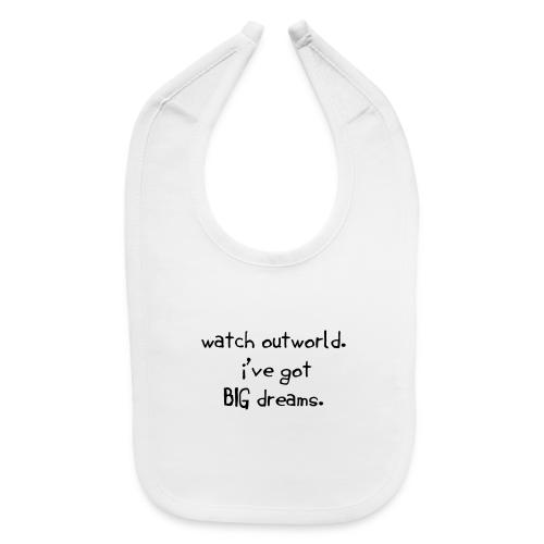 watch out world - Baby Bib