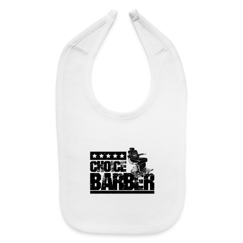 Choice Barber 5-Star Barber - Black - Baby Bib
