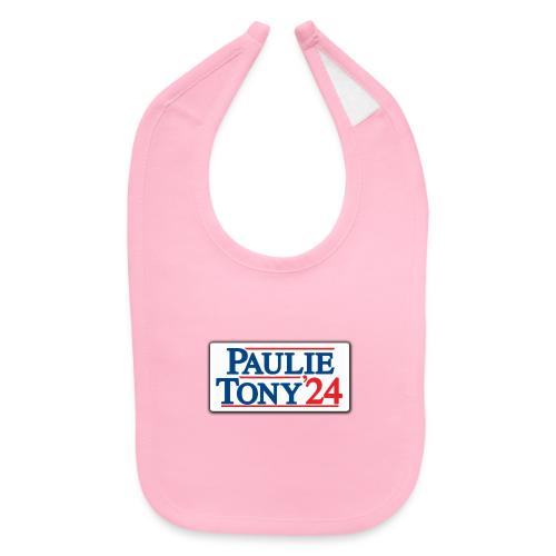 Paulie & Tony for Co-President 2024 - Baby Bib