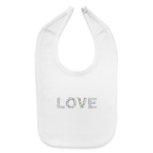 LOVE Peace Merchandise - Baby Bib