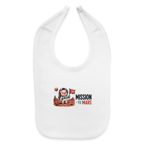 Mission To Mars Space Pig - Baby Bib