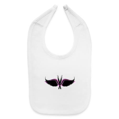 Lash Tweezer Wings black - Baby Bib