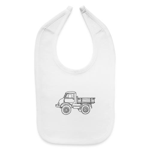 Off-road truck, transporter - Baby Bib