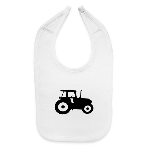 Tractor agricultural machinery farmers Farmer - Baby Bib