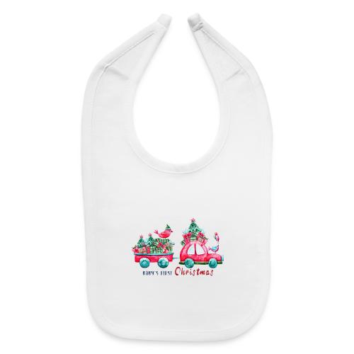 Baby's first Christmas - Baby Bib