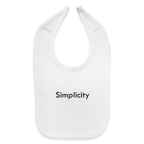 Simplicity - Baby Bib