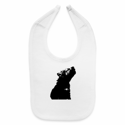 OnePleasure cool cute young wolf puppy gift ideas - Baby Bib