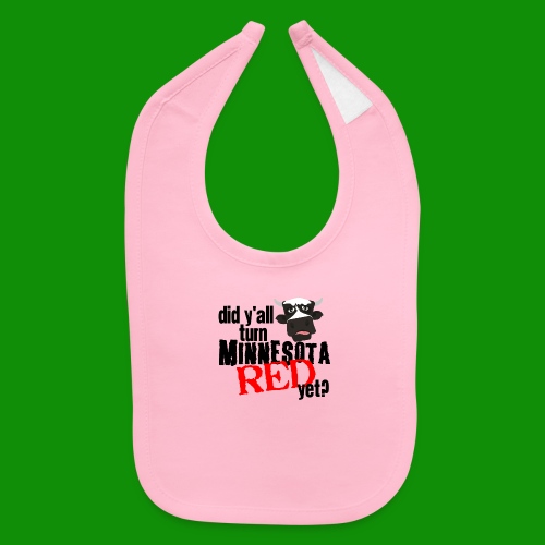 Turn Minnesota Red - Baby Bib