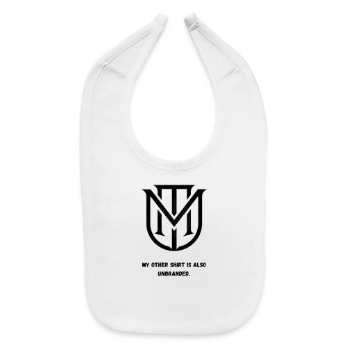 My Other Shirt Is Also Unbranded T-Shirt | Quiet L - Baby Bib
