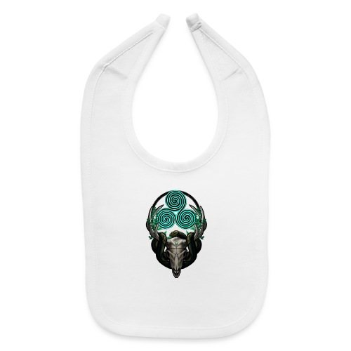 The Antlered Crown (No Text) - Baby Bib