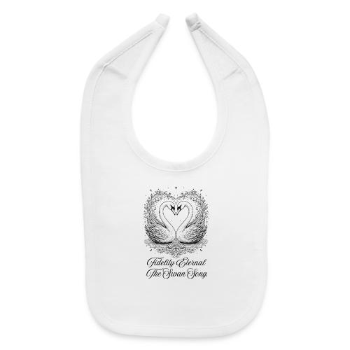 Poetic Swan T-Shirt - Baby Bib