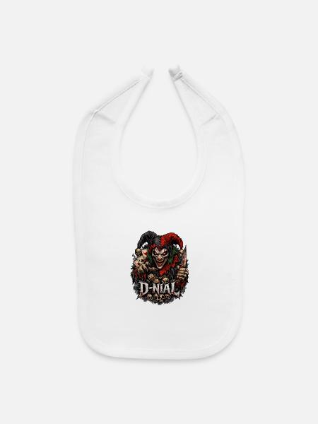 Jester! - Baby Bib - white - Front