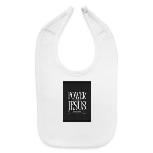Jesus Power: Conquer Fearlessly - Baby Bib
