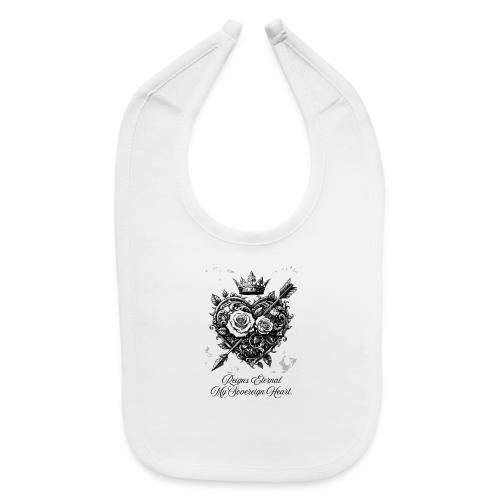 Royal Heart T-Shirt, Mug, & Leggings - Baby Bib
