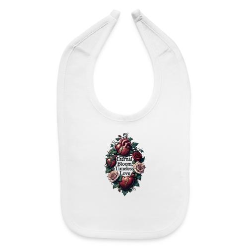 Eternal Bloom Timeless Love Entwined Hearts T-Shir - Baby Bib