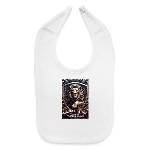 Lion King T Shirt, Funny Low-Effort Father Gift - Baby Bib