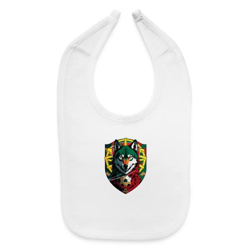 Portugal Iberian Wolf Soccer T Shirt,Football Gift - Baby Bib