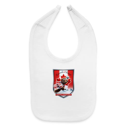 Canada Beaver Ascent T-Shirt, Canadian Pride Gift - Baby Bib