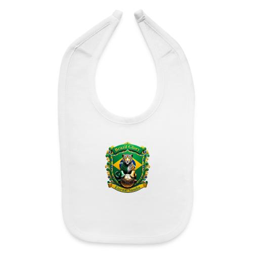 Brazil Jaguar Glory Tee, Brazilian Pride Gift - Baby Bib