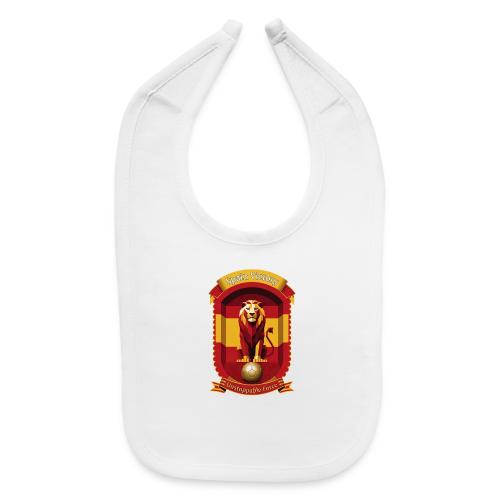 Spain Lion Victory T-Shirt, Flag Pride Crest Gift - Baby Bib
