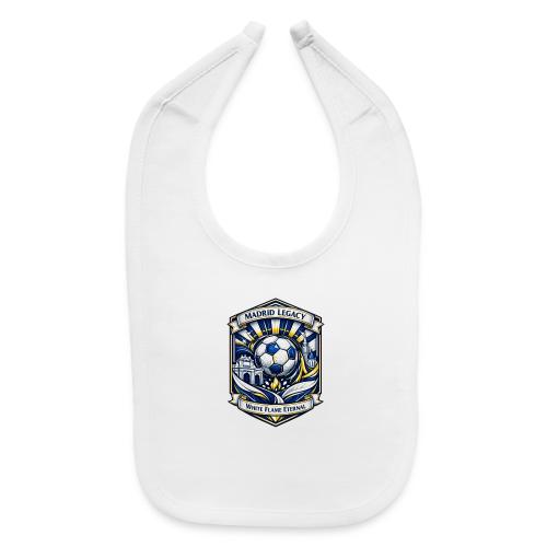 Madrid White Legacy T Shirt, Madrid Fan Gift - Baby Bib