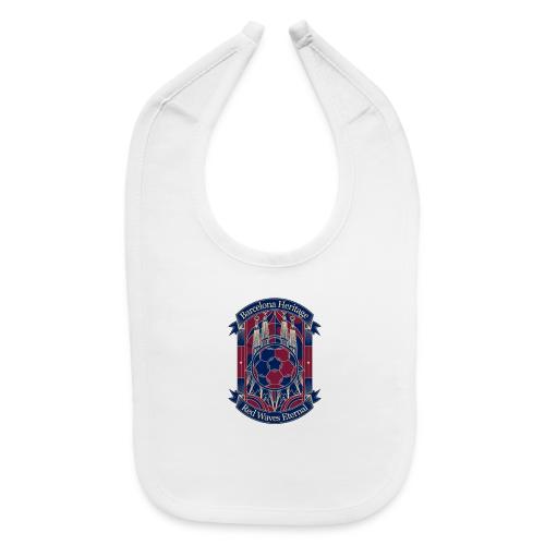 Barcelona Red Heritage T Shirt, Barsa fan Gift - Baby Bib