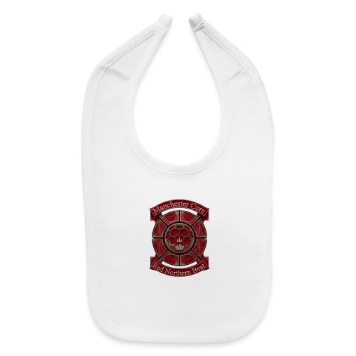 Manchester Is Red T Shirt, Soccer City Pride Gift - Baby Bib