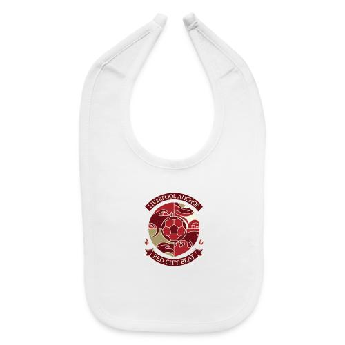 Liverpool Anchor T Shirt, Soccer City Pride Gift - Baby Bib