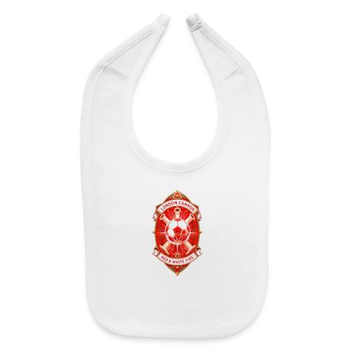 Red London Cannon T Shirt,Football City Pride Gift - Baby Bib