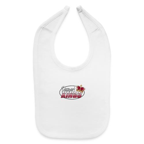 Passportkings white shirt design - Baby Bib