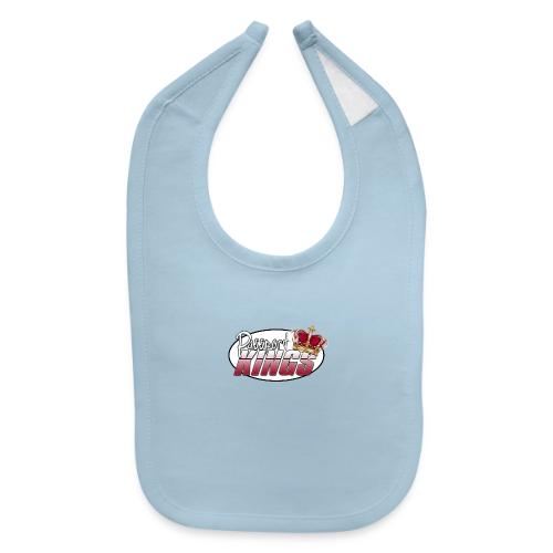 Passportkings white shirt design - Baby Bib