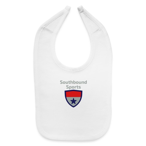 The Southbound Sports Shield Logo. - Baby Bib