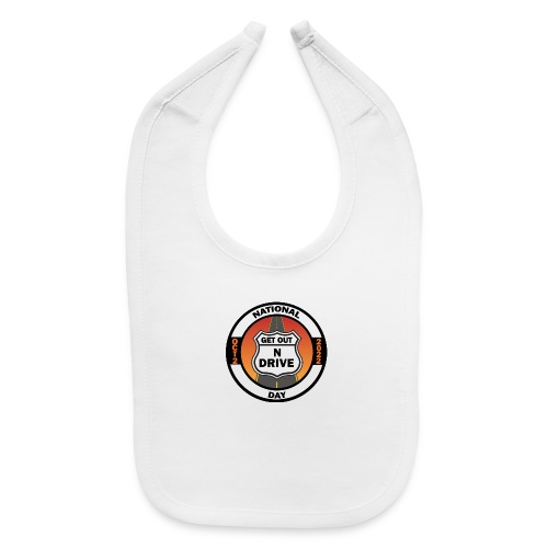 National Get Out N Drive Day Official Event Merch - Baby Bib