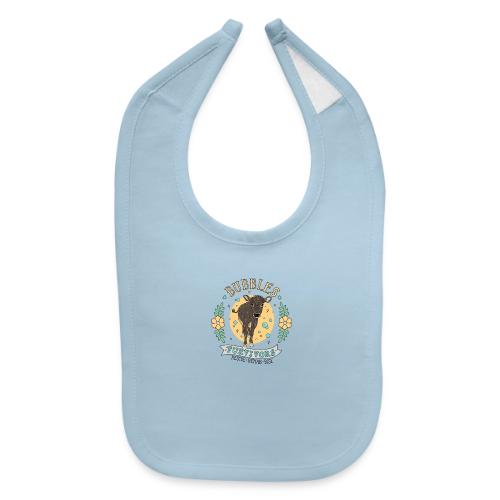 Bubbles the Cow - Yellow - Baby Bib