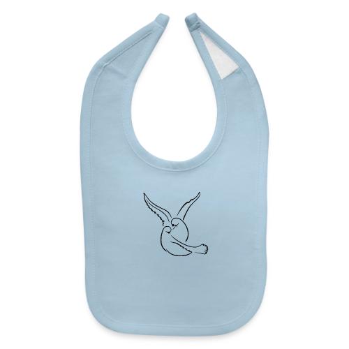 EMBRACED_TURTLEDOVES - Baby Bib