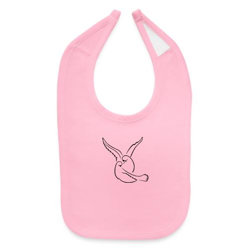 EMBRACED_TURTLEDOVES - Baby Bib