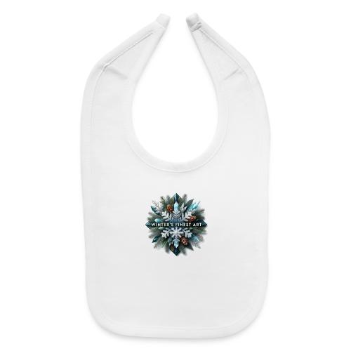 Intricate Frozen Evergreen T-Shirt - Baby Bib