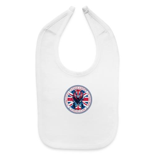 England Lion Emblem T Shirt, Flag Pride Gift - Baby Bib