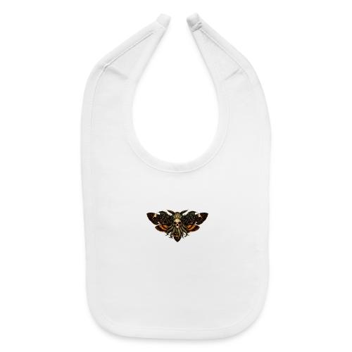 Cthulhu Moth Skull - Baby Bib