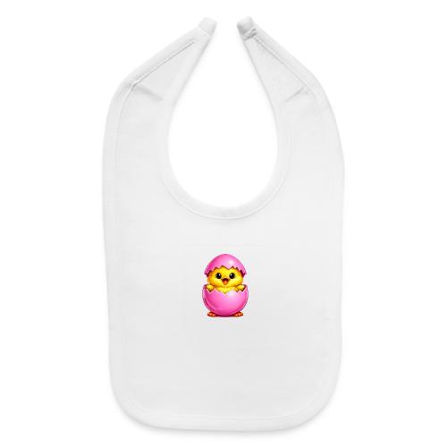 Easter Chick Pink - Baby Bib