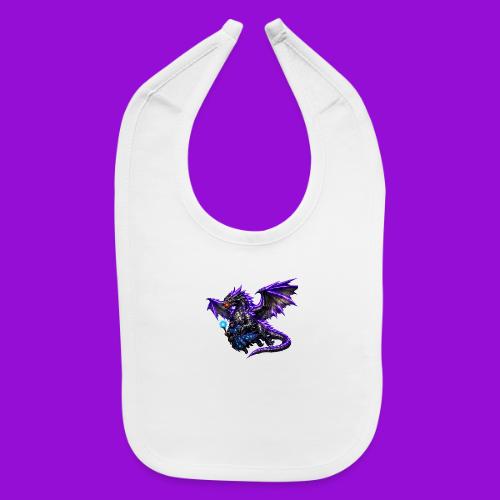 Neon Dragon and Battle Mage - Baby Bib