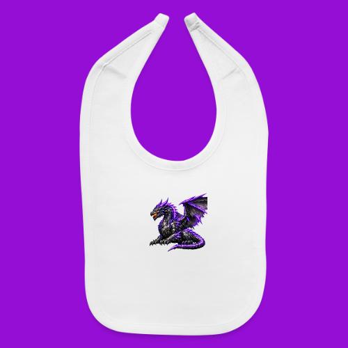 Neon Dragon at Rest - Baby Bib