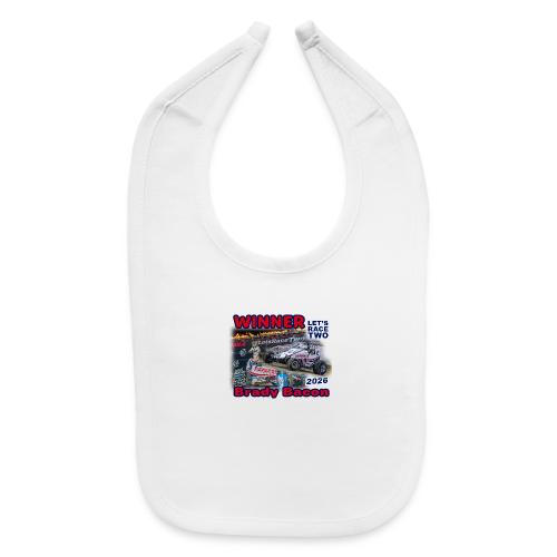 Brady Bacon #LetsRaceTwo Winner - Baby Bib