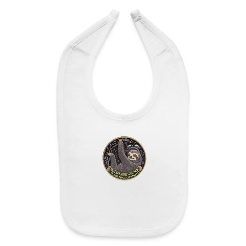 Sloth Home Watcher T Shirt - Baby Bib